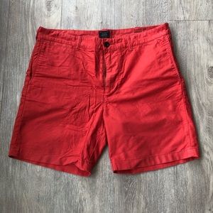 J. Crew 7” Oxford Stanton Short - Rusty Brick
